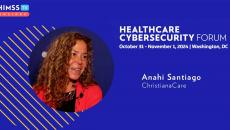 Anahi Santiago at ChristianaCare_Healthcare Cybersecurity Forum 2024