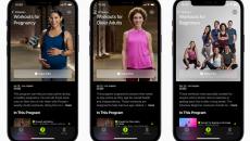 Apple Fitness+ new workout sections