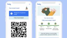 Two Buoy app smartphone example screens