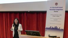 Sally Liang speaks at the US-China Summit