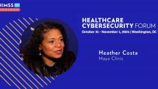 Heather Costa at the Mayo Clinic_Healthcare Cybersecurity Forum 2024