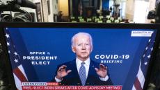 Joe Biden discussing COVID-19 