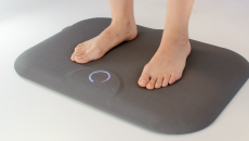 The study used Podimetrics SmartMats to take the temperature of participants’ feet and scan for signs of inflammation.