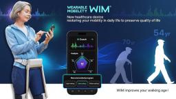 Wearable gait assistance robot with companion mobile application