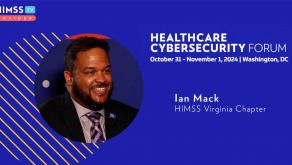 Ian Mack at the University of Virginia_Healthcare Cybersecurity Forum 2024