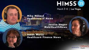 Mike Miliard, Susan Morse, Jessica Hagen HIMSS25 Day 2_Las Vegas skyline Photo by halbergman/E+/Getty Images