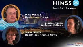 Mike Miliard, Susan Morse, Jessica Hagen HIMSS25 Day 3_Las Vegas skyline Photo by halbergman/E+/Getty Images