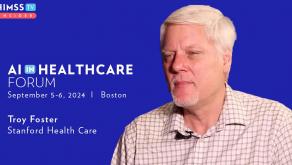 Troy Foster at Stanford Health Care_AI in Healthcare Forum 2024 