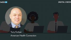 Yuriy Kotlyar at American Health Connection_Illustration of call center workers by Iryna Alekseienko/iStock/Getty Images Plus