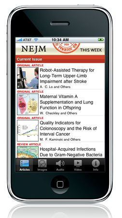 NEJM iPhone App