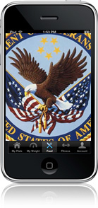 Veteran Affairs iPhone mockup