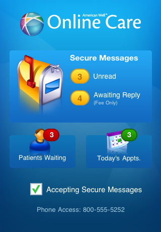 American Well iPhone app