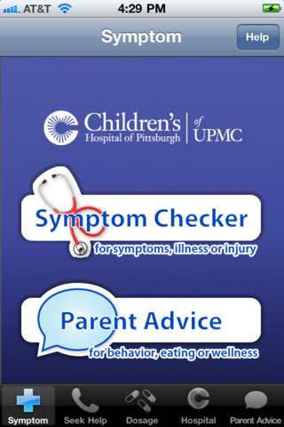 UPMC ChildrensPgh iPhone app