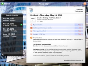 Mayo Clinic Patient iPad app