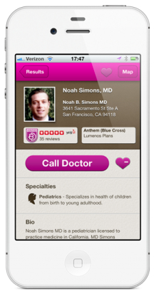 BetterDoctor iPhone App