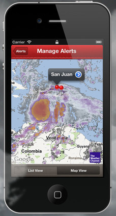 Red Cross Hurricane App