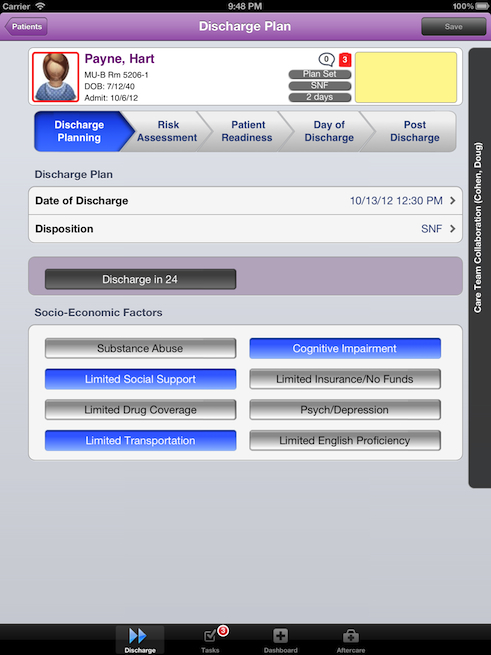 Carebook iPad