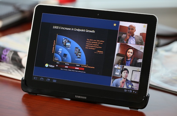 Vidyo Samsung Galaxy Tab