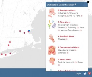 Boston Children's Hospital's HealthMap