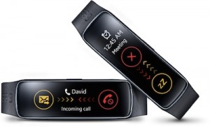 Samsung's Gear Fit.