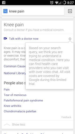 Google Helpouts Doctor Video Visit