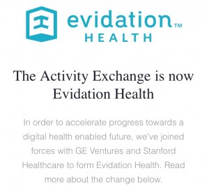 The Activity Exchange Evidation Health