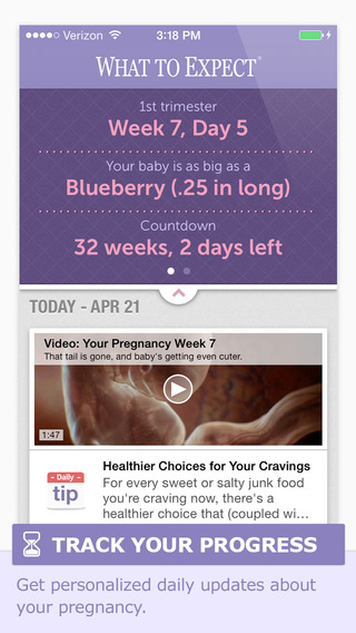 What To Expect app